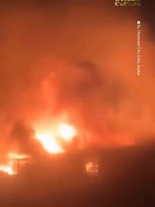 Fire 🔥 🚒 Guts Hausa market Okpanam, Asaba Delta State 💔 | Delta First Media