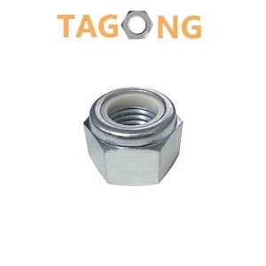 [Hot Item] DIN 985 Nylon Insert Lock Nut Nylock Nut with Zinc Plated