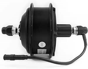 L-faster 36V 48V 350W Bicycle Hub Motor kit for Cassette Freewheel 36 Spoke Holes Bike Hidden Wheel Engine Rear Drive