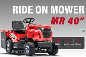 [Hot Item] 40-Inch Riding Lawn Tractor Mower with Brush Cutter