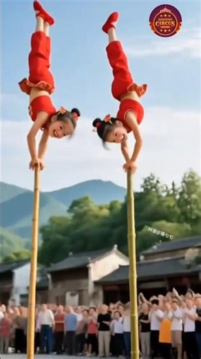 OMG! Aise Circus Performers Pehli Baar Dekhe 😱🔥 | Amazing Talent#circusshow #shortvideo #shortsfeed