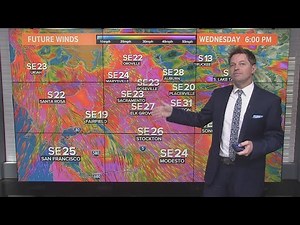Northern California winter storm: Damaging winds, heavy rain expected Wednesday