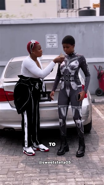 This Lady Is Extremely Good At Acting Robot..Even Her Voice Is At Par With That Of A Robot.. She Surely Deserves An Award For Her Perfect And Unblemished Imitation💪💪💪 | News In Naija