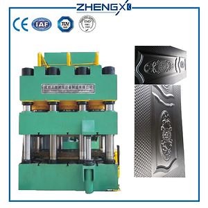 [Hot Item] Security Wood Steel Door Skinhydraulic Embossing Press Machine