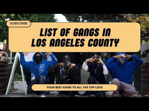 LA’s DEADLIEST GANGS EXPOSED — You Won’t Believe Who’s on This List!