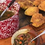 New Years Collard Green Soup - With Bacon Cornbread | Kent Rollins