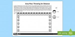KS2 Throwing for Distance Area Plan Adult Guidance