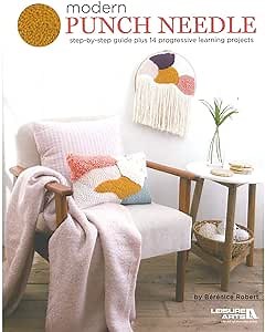 Leisure Arts Modern Punch Needle Bk, None