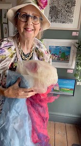 4.2K views · 447 reactions | Continuing with my flowery picture on the bold background, I’ve been adding lots of different coloured layers of organza to soften the pattern with subtle shading. #workinprogress #textiles | Art in Textiles | Facebook