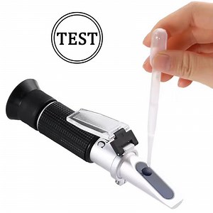 [Hot Item] Hand Held Refractometer Honey Tester Sugar Meter Portable Brix Fruit Refractometer