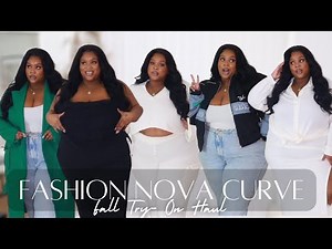 HUGE FASHION NOVA CURVE FALL HAUL | FALL MUST-HAVES! | ChrissyB Styles