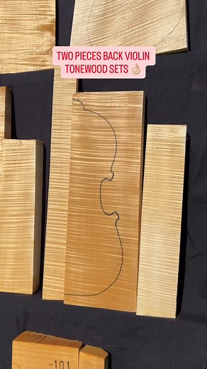 94 reactions |  Violin, Viola, Cello tonewood sets available at...