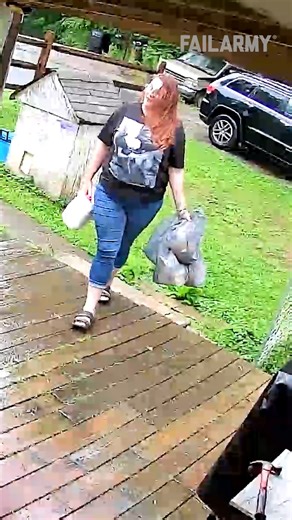 Bonus points for not spilling the milk | FailArmy