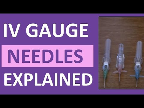 Iv Gauge Needles | What are the Differences Between 18, 20, 22, Gauge Needles