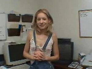 Country Girl Sucks And Fucks In An Office