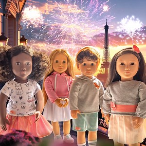 1.3K views · 19 reactions | With a perfect view, boundless friendship, and big cheers for our favorite champions, this ✨ gold medal ✨ moment is one for the books! | Our Generation Dolls | Facebook