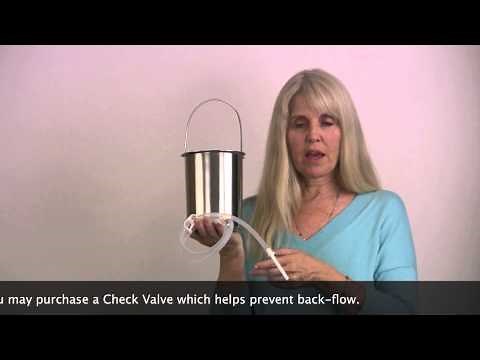 PureLIfe Enema Kit - How to Do an Enema