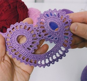 41K views · 96 reactions | Crochet Heart Lace Motif Model | Crochet Love | Facebook