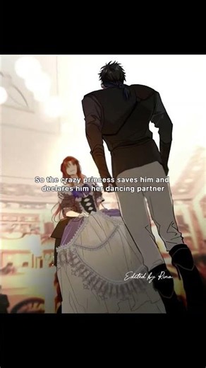 Villainess princess saved the mercenary from being humiliated in the royal ball🔥 #manhwa #webcomics