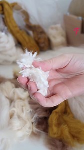 Woman operates wool gathering machine (For entertainment purposes only. Consult professionals if guidance on activities is presented. No brand affiliation is implied if any are shown. If inspired by true events, creative adaptations may be included. Content may include public footage.) | Fabiosa Hearty