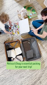 All the packing essentials: toothbrush, clothes, #MelissaAndDoug. 🧳 Start packing for your next trip: http://spr.ly/6189ggPqf | Melissa & Doug
