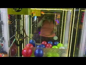 Hot stuff claw machine blue ball win