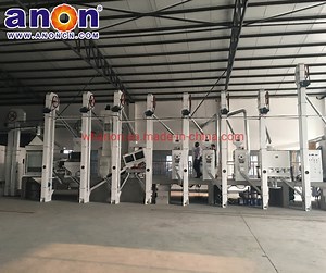 [Hot Item] Anon 3 Tph Complete Mill Rice Processing Equipment Low Price Dehulling Rice