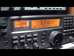 Shortwave scan 6 to 7 mhz on icom ic r8500
