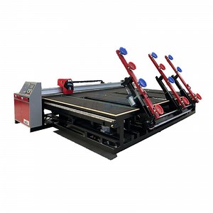[Hot Item] Glasino CNC Automatic Glass Cutting Machine with Loading Arms for Flat Glass Processing