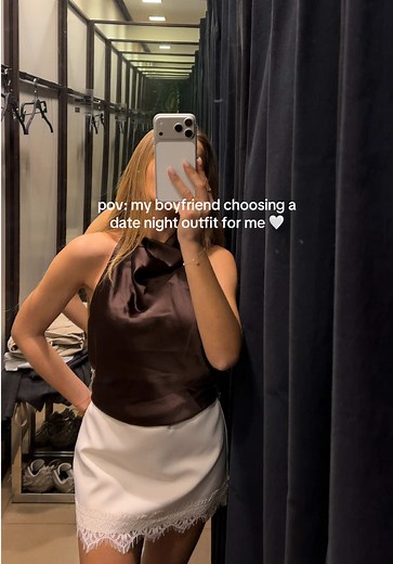 POV: Boyfriend Picks Date Night Outfit for Me