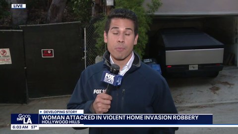 Hollywood Hills home invasion: Woman in her 70s strangled, hospitalized
