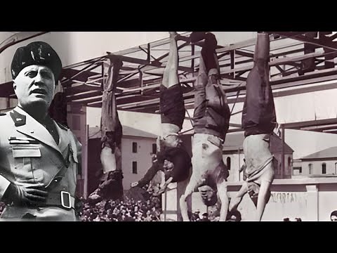 THE EXECUTION of Benito Mussolini and Clara Petacci