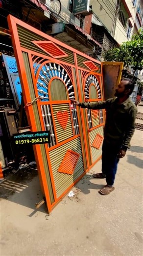 Ss & ms gate design, main gate design, main door, old market #door #maingat #irongate #ssgate #stillgat #reels #rsbd | Rs bd