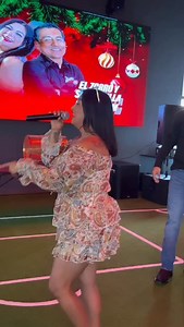 2K views · 623 reactions | “Las mujeres ya no lloran las mujeres facturan” cha chiiing!!! my little karaoke mode at the Radio United Xmas party! Your girl B on the M.I.C. #shakira #bizzarap @ultra90.1 | Beatriz Gonzalez | Facebook
