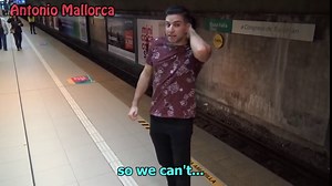 ME PILLO UNA FAN EN EL SUBTE DE ARGENTINA