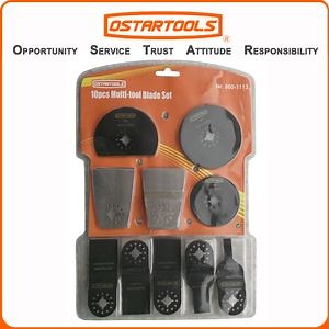 [Hot Item] 10PCS Multifunction Oscillating Multi Tool Blades Kit