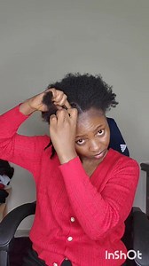 5.6K views · 59 reactions | Simple natural hairstyle #naturalandbeautiful | Natural & Beautiful | Facebook