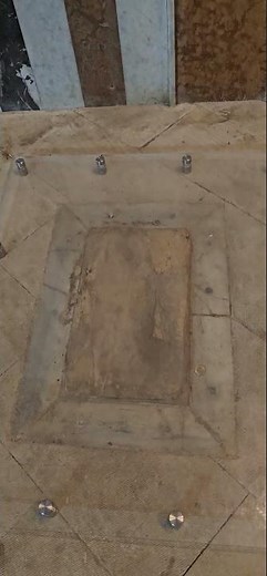 Signs of the blessed ascent of the Prophet (peace be upon him)! Near the tomb of Imam e Shafi (RA...