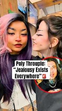 Poly Throuple: “Jealousy Exists Everywhere” #shorts #polyrelationship #dating