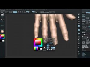 ZBrush tutorial: Sculpt a hand, Part 6