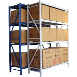 [Hot Item] 4 Layers Steel Storage Rack Medium Duty Warehouse Rack