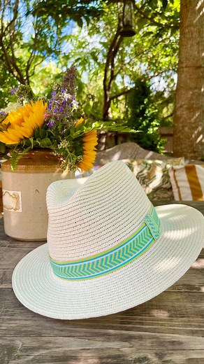 Are you going on holiday soon? Somewhere lovely and hot?How do you keep cool? How do you protect your skin? Our summer fedoras are not only so pretty and excellent in the heat, they have handmade, interchangeable hat bands so you can have more than one colour👌🏻👌🏻 Available in small, medium large £39.99 Additional hat bands are £9.99 each. You don’t need to keep buying more hats just buy one Willowbrook Fedora and change your bands as you go!! #summerhat #summerhats👒 #strawhats #holidayhat #