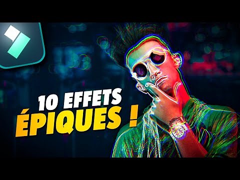 10 effets EPIQUES et GRATUITS sur Filmora en 3 min
