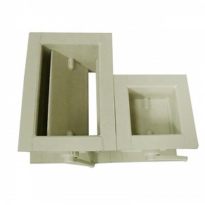 [Hot Item] Corrosion-Resistant Polypropylene Plastic Rectangular Air Valve for Indoor and Outdoor Ventilation Systems