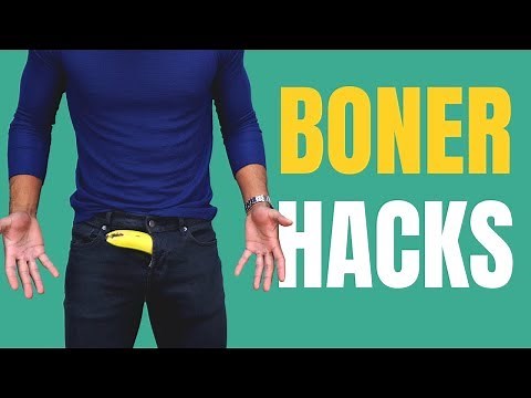 9 Boner Hacks ALL MEN Should Know | Hiding a Boner in Public (Giveaway)