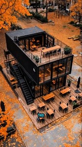 Container coffee shop 🏠☕ | Container Home Design
