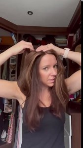 uniwigs 6''X6'' Upgrade Claire Virgin Remy Human Hair Topper, Top Hair Pieces for Women Hair Loss or Thin Hair (223R-Mousse Brown with darker roots, 16'')