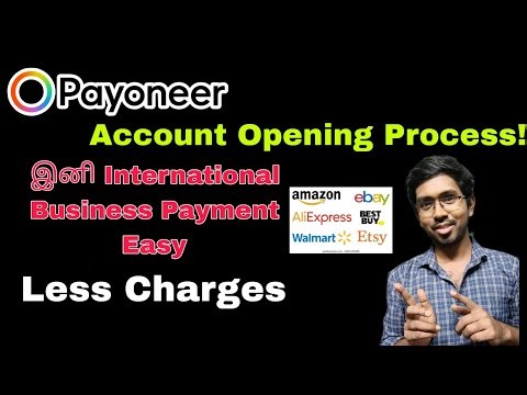 Payoneer Account opening process tamil | Small business ideas | international Business ideas