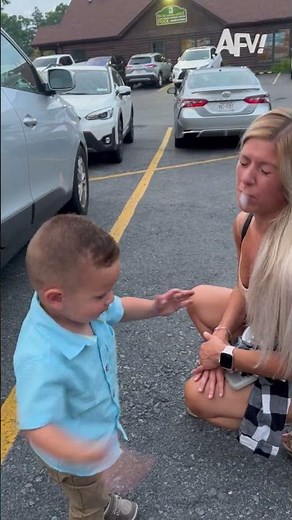 Toddler's magic trick GONE WRONG 😅