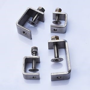 [Hot Item] Stainless Steel Material Tiger Clip Clip Steel Beam Clip Steel Tube Square Clip C-Type Clip U-Type Clip Clamp Hoop